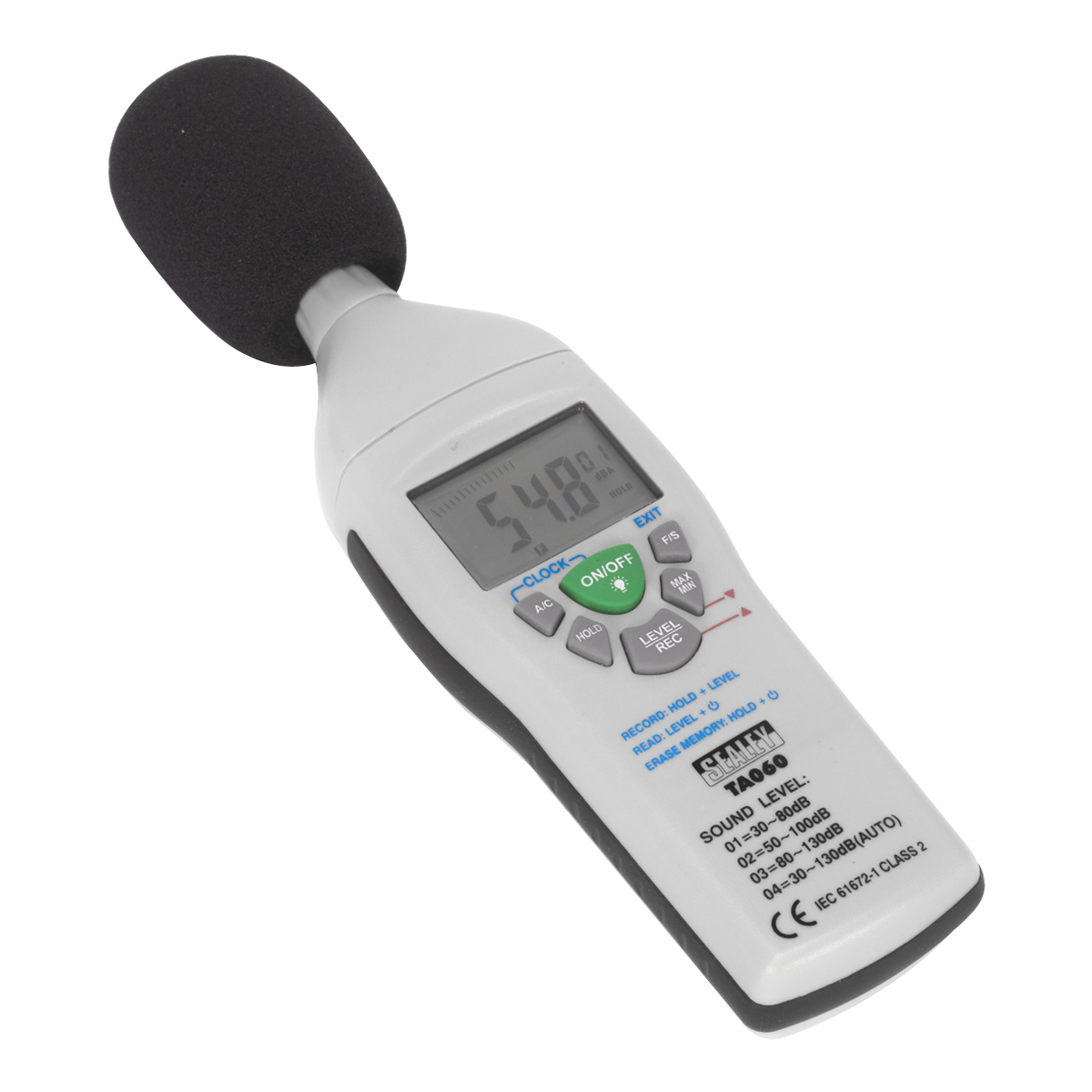 Sealey TA060 Sound Level Meter