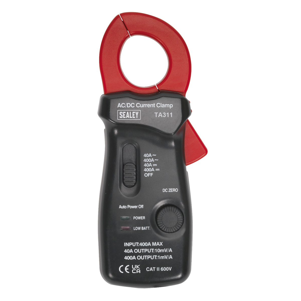 Sealey TA311 Current Clamp AC/DC 40A/400A 28mm