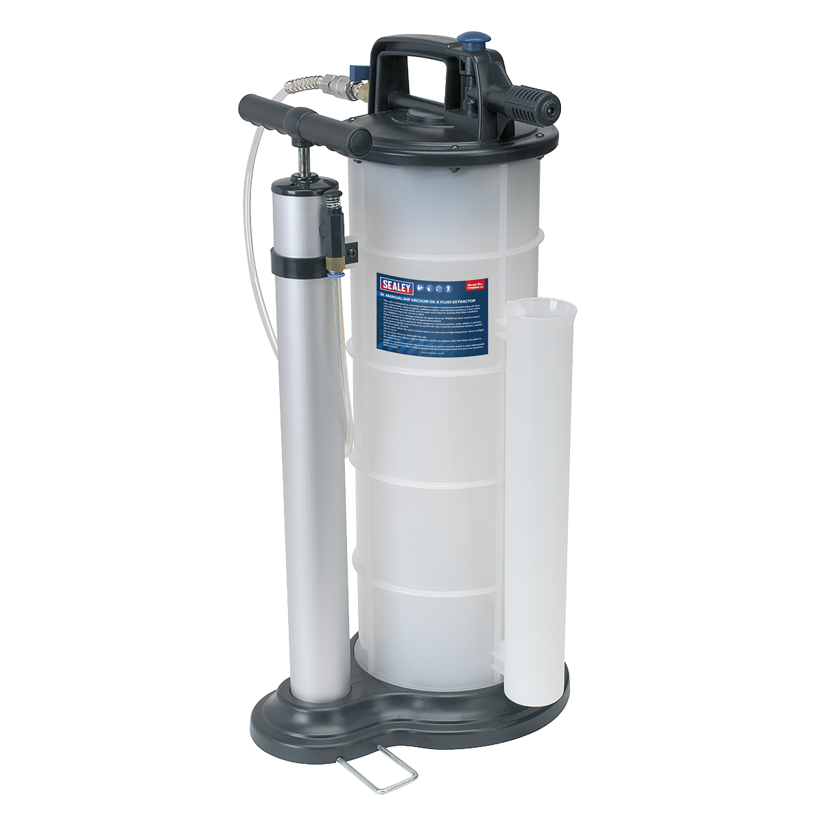Sealey TP6904 Manual/Air Vacuum Oil & Fluid Extractor Pump 9L