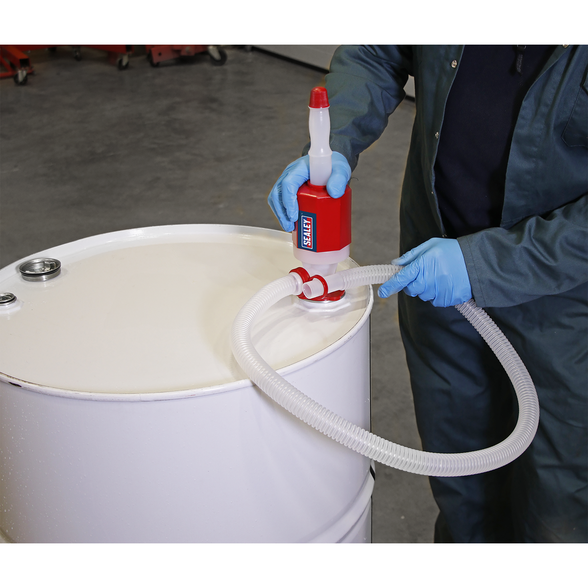 Sealey TP782 High Flow Syphon Pump with Segmented Suction Pipe