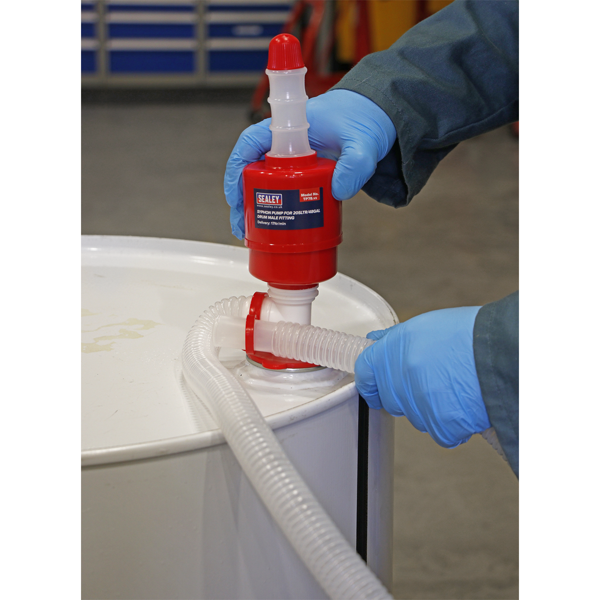 Sealey TP78 Syphon Pump for 60-205L Drum