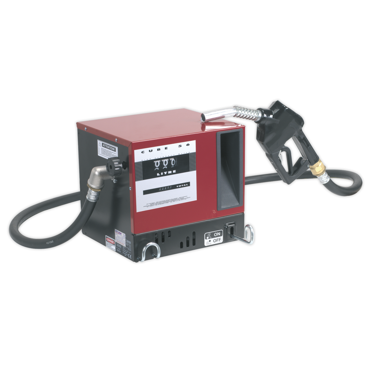 Sealey TP955 Wall Mounting Diesel/Fluid Transfer System with Meter 56L/min 230V