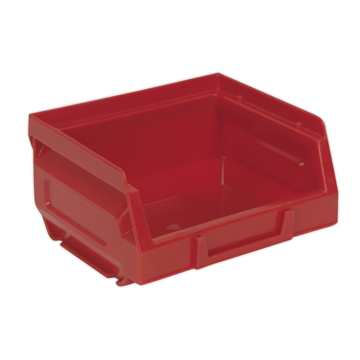 Sealey TPS124R Plastic Storage Bin 105 x 85 x 55mm, Red - Pack of 24