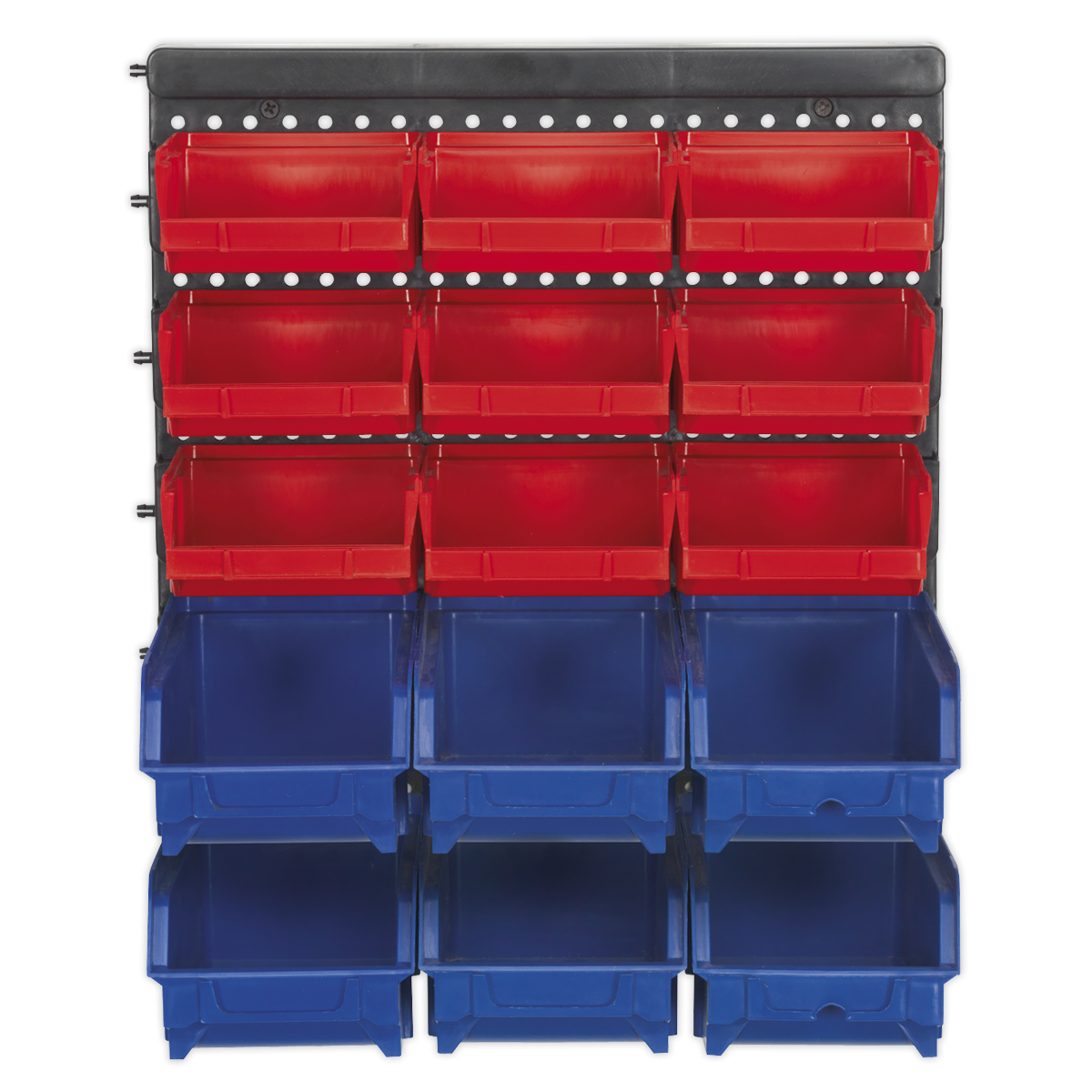 Sealey TPS1569WM Wall Mounting Bin Storage System with 15 Bins