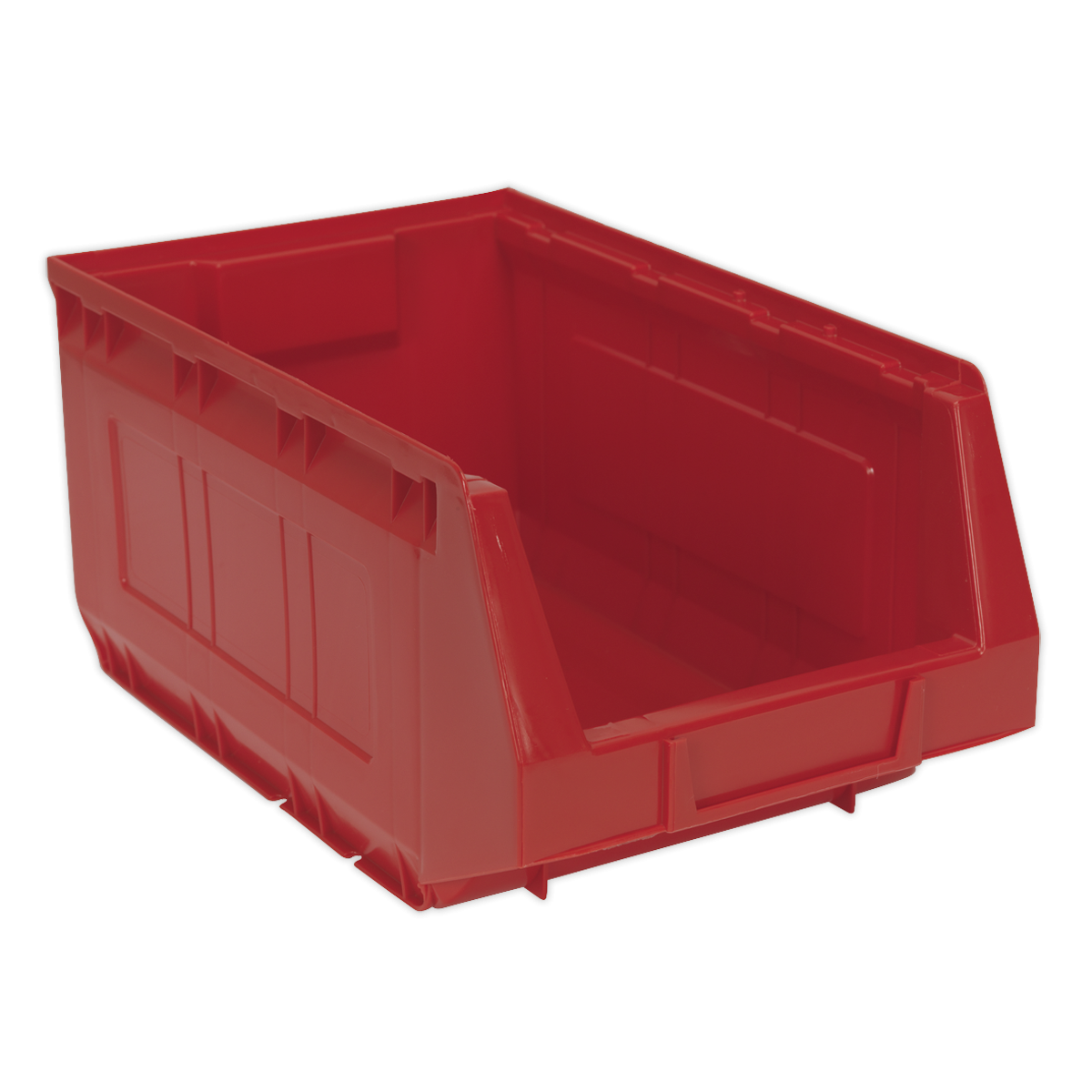 Sealey TPS412R Plastic Storage Bin 210 x 355 x 165mm, Red - Pack of 12