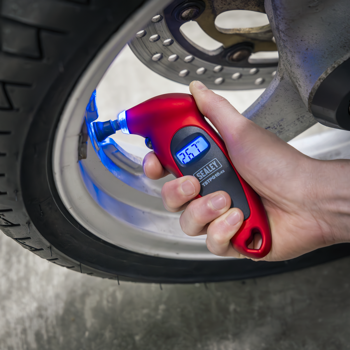 Sealey TSTPG10 Digital Tyre Pressure Gauge