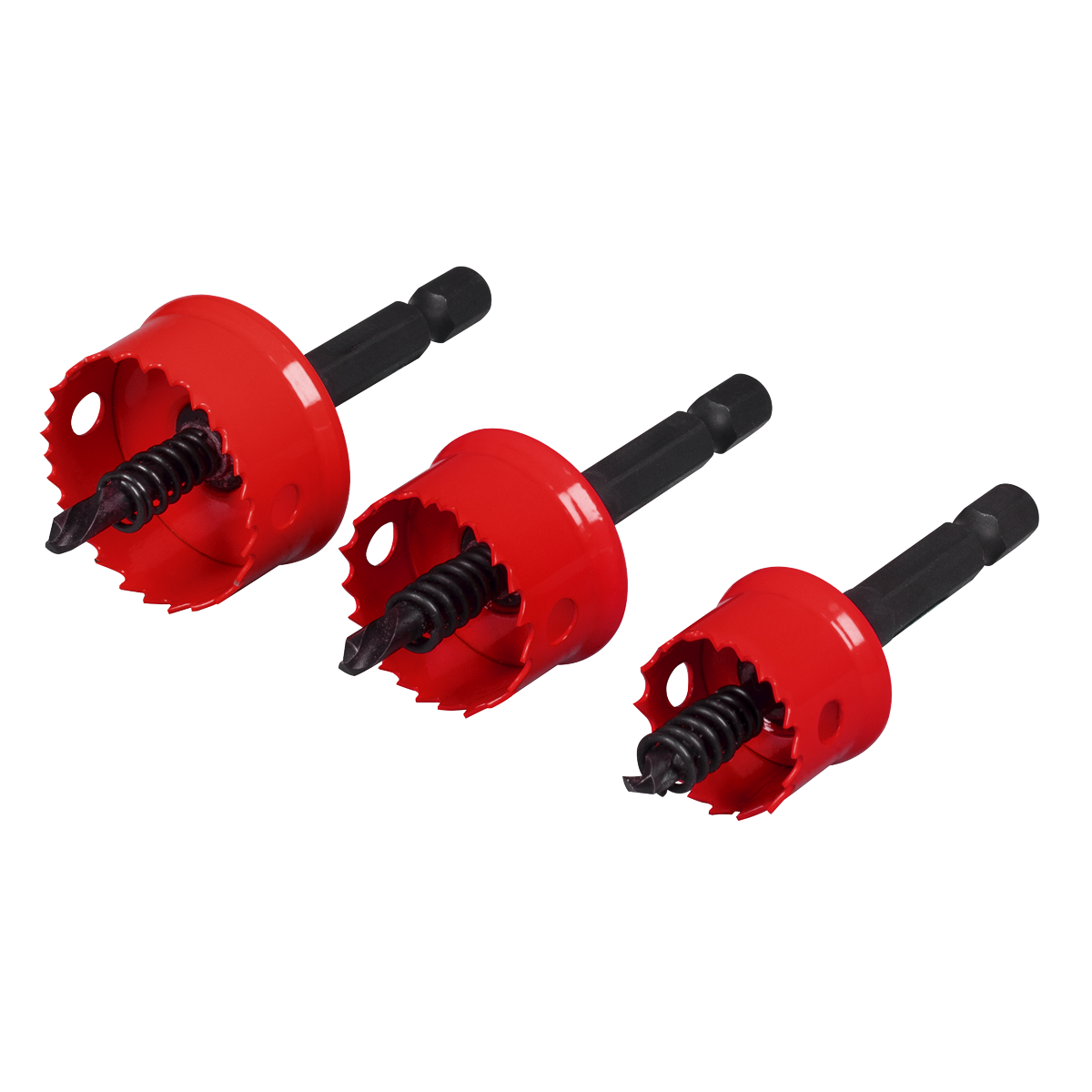 Sealey TWHS3 Thin Wall Hole Saw Set 3pc