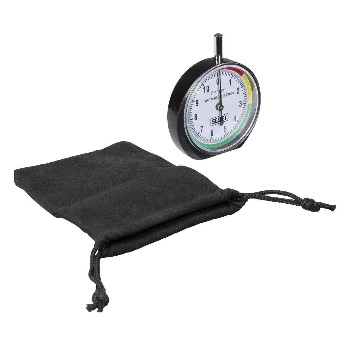 Sealey VS0568 Pocket Type Tyre Tread Depth Dial Gauge