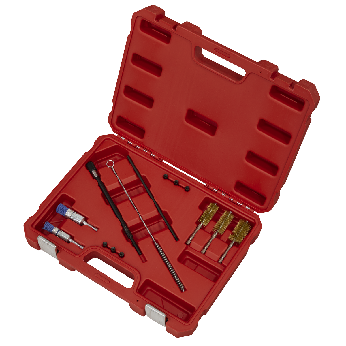 Sealey VS1900 Injector Bore Cleaning Brush Set 14pc