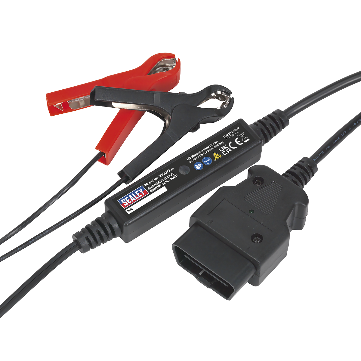 Sealey VS2072 EOBD Diagnostic Socket Memory Safe