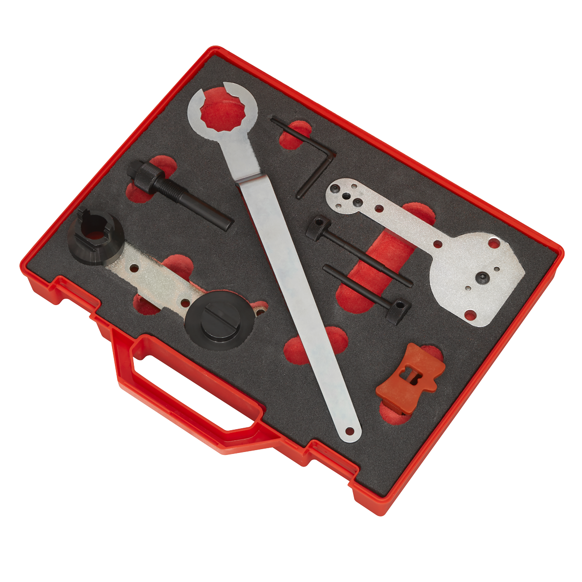 Sealey VS5145 Petrol Engine Timing Tool Kit for VAG 1.0/1.2/1.4 TSi - Belt Drive