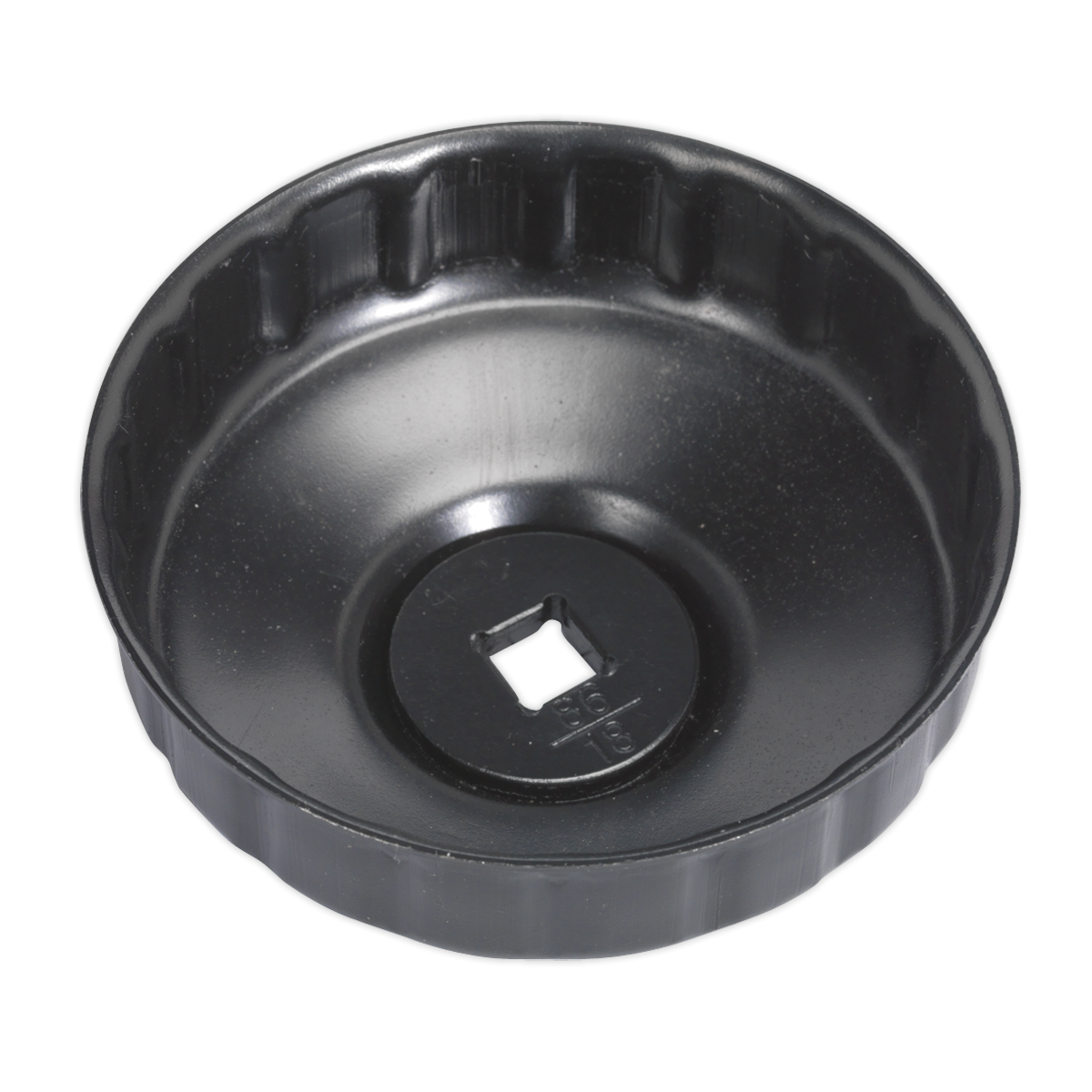 Sealey VS7006.V2-15 Oil Filter Cap Wrench 86mm x 18 Flutes