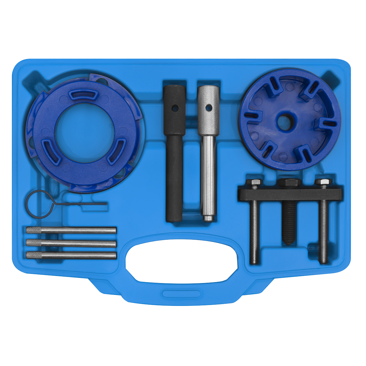 Sealey VSE6940 Diesel Engine Timing Tool & Fuel Injection Pump Kit for Ford, PSA, LDV - Chain Drive
