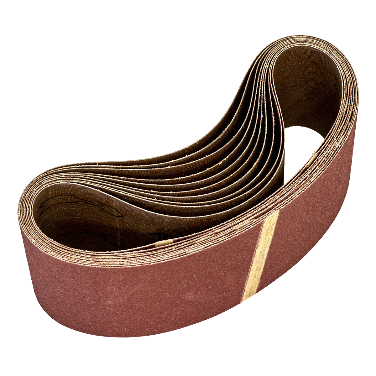 Sealey WSB5380 75 x 533mm Sanding Belt 80Grit - Pack of 10