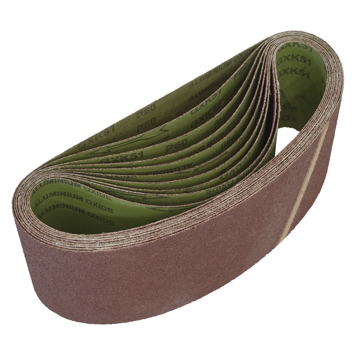Sealey WSB6160 100 x 610mm Sanding Belt 60Grit - Pack of 10