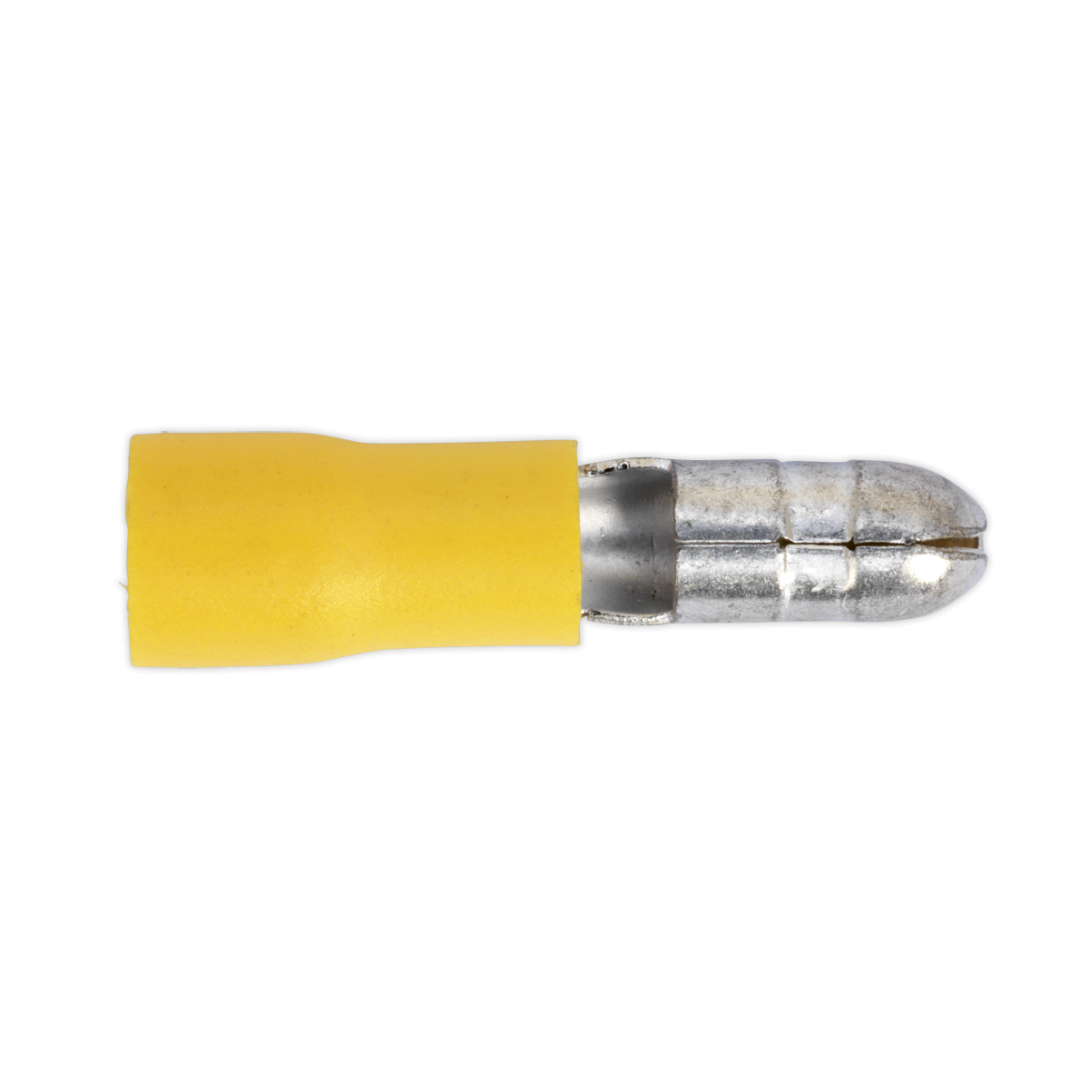Sealey YT21 Bullet Terminal 5mm, Yellow - Pack of 100