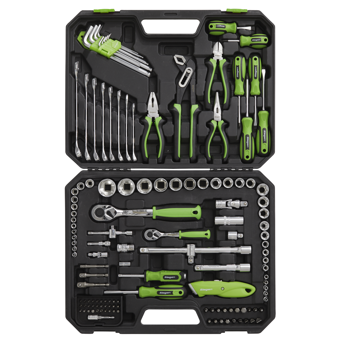Siegen S01214 Siegen Mechanic's Tool Kit 135pc