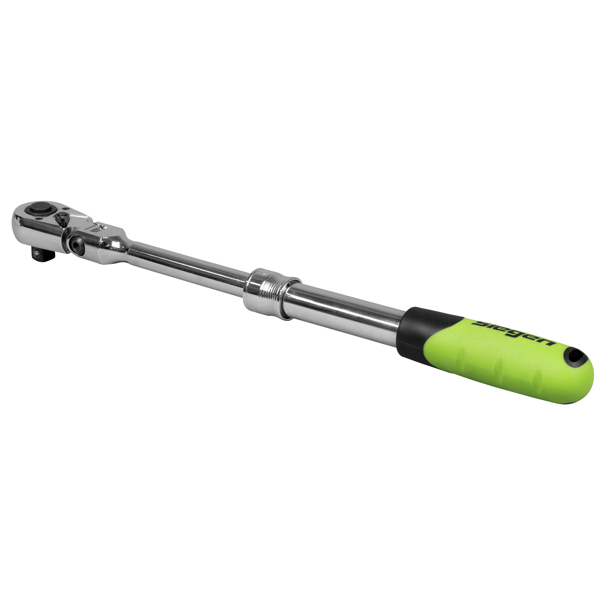 Siegen S01296 Siegen Extendable Flexi-Head Ratchet Wrench 1/2"Sq Drive