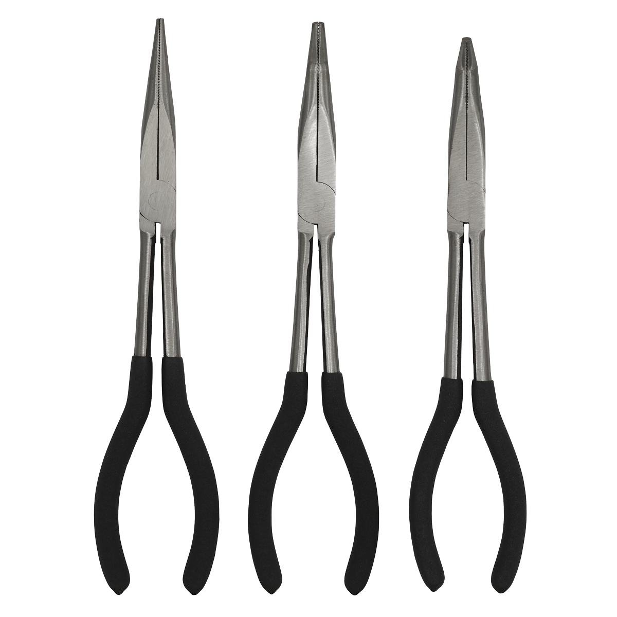 Siegen S0433 Siegen Needle Nose Pliers Set 275mm 3pc