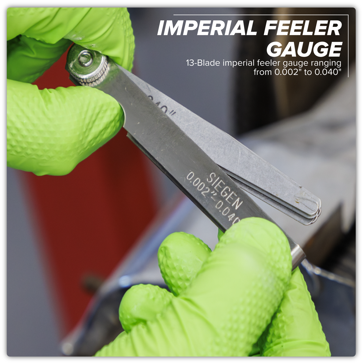 Siegen S0518 Siegen Imperial Feeler Gauge 13 Blade