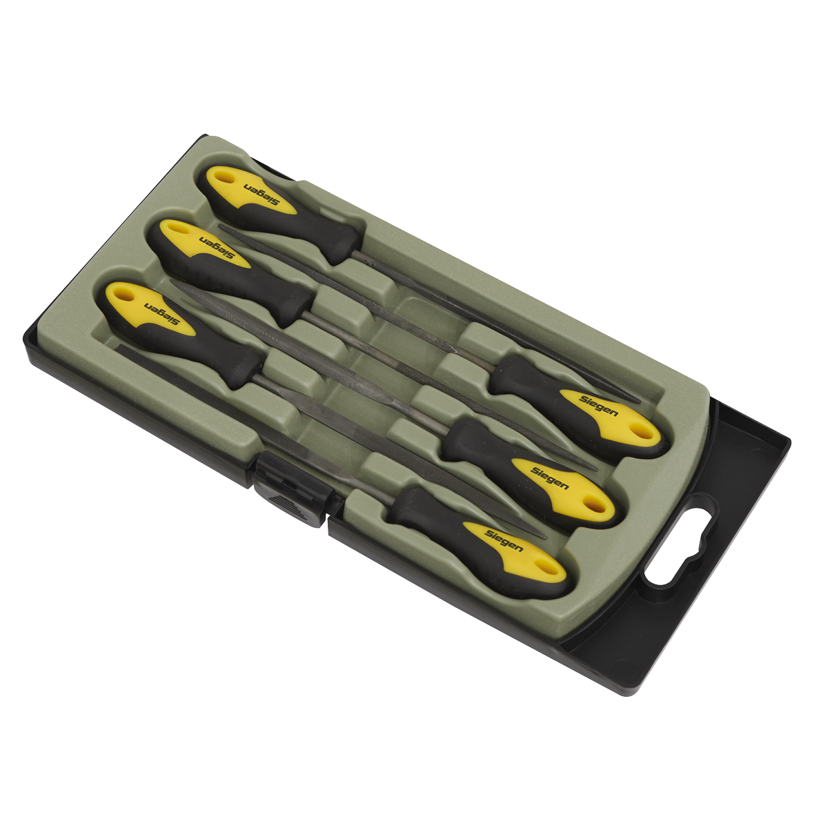 Siegen S0628 Siegen Needle File Set 100mm 6pc