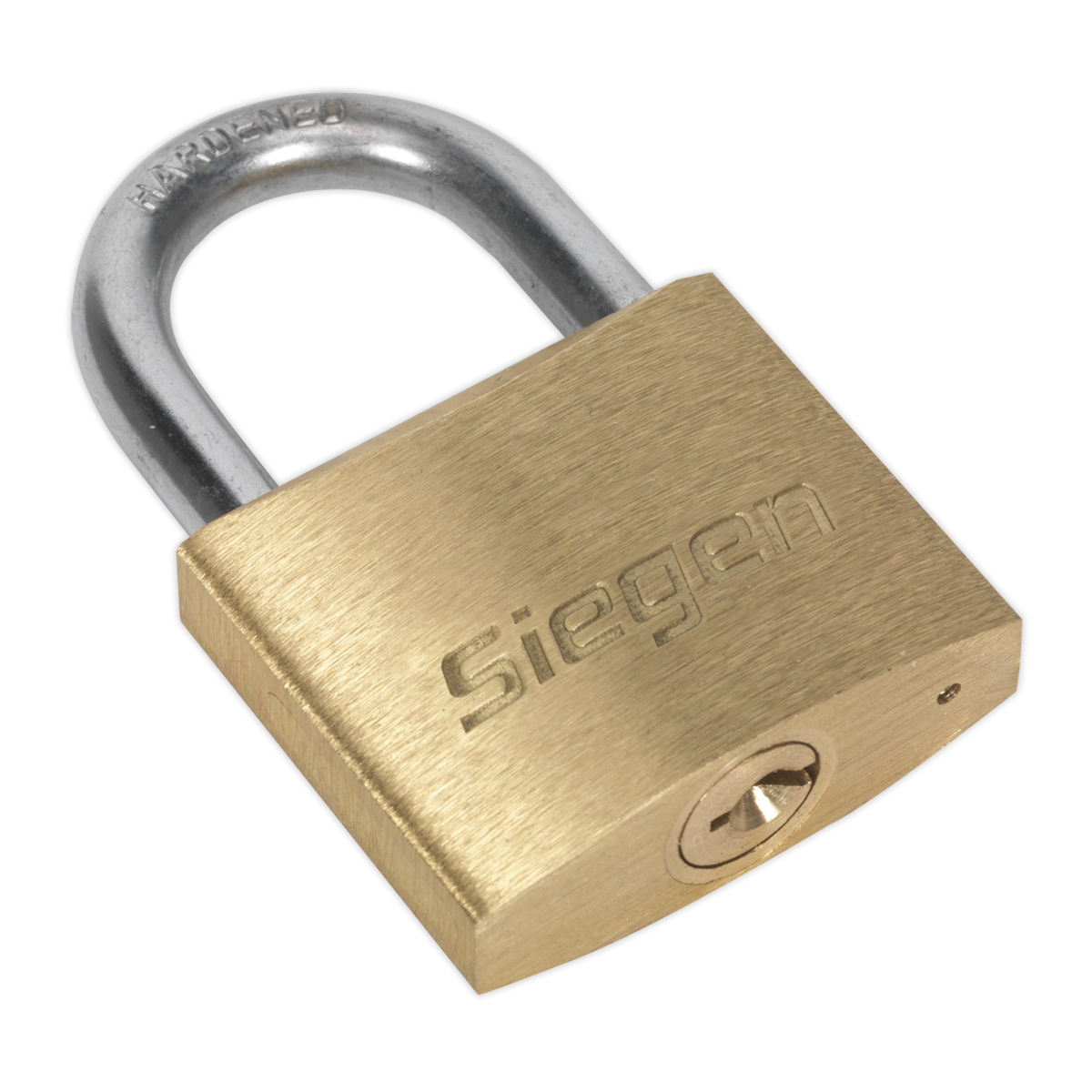 Siegen S0987 Siegen Brass Body Padlock with Brass Cylinder 40mm