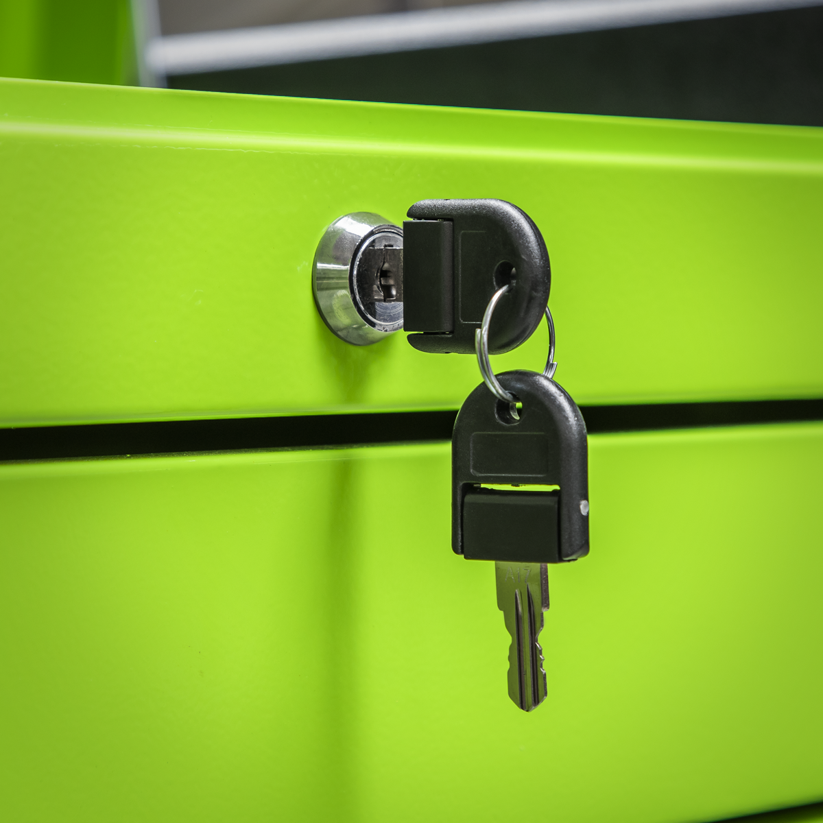 Superline Pro APPD4G Superline PRO® Push-to-Open Topchest 4 Drawer - Green