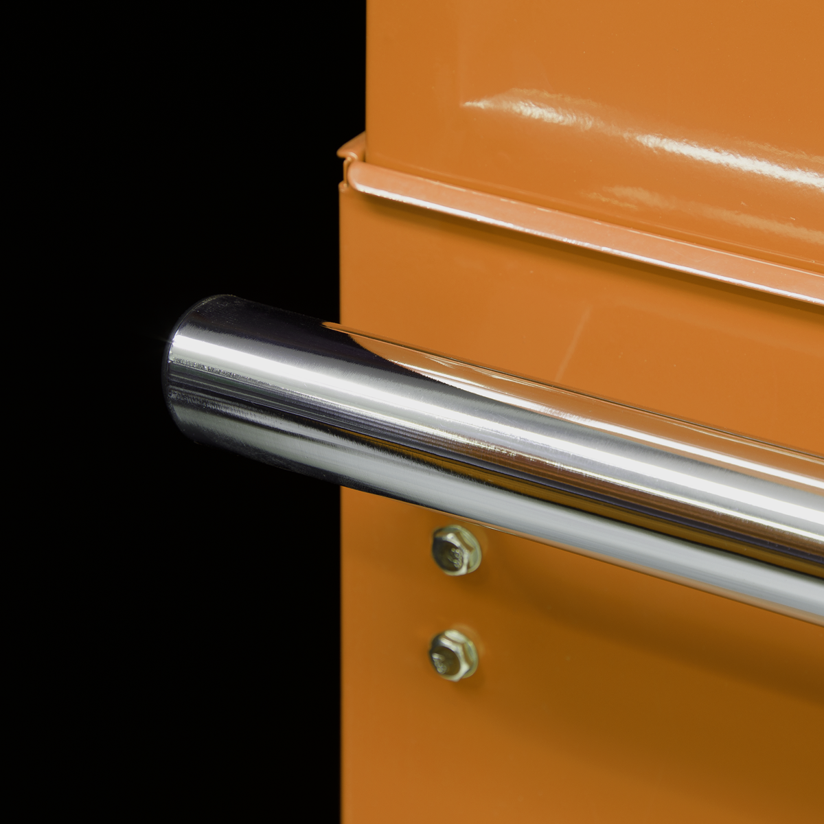 Superline Pro APSTACKTO Superline PRO® Topchest, Mid-Box Tool Chest & Rollcab Combination 14 Drawer - Orange