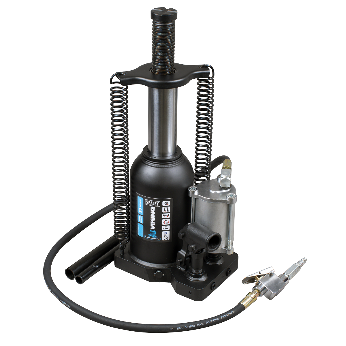 Viking AM20S Viking Manual/Air Hydraulic Bottle Jack 20 Tonne