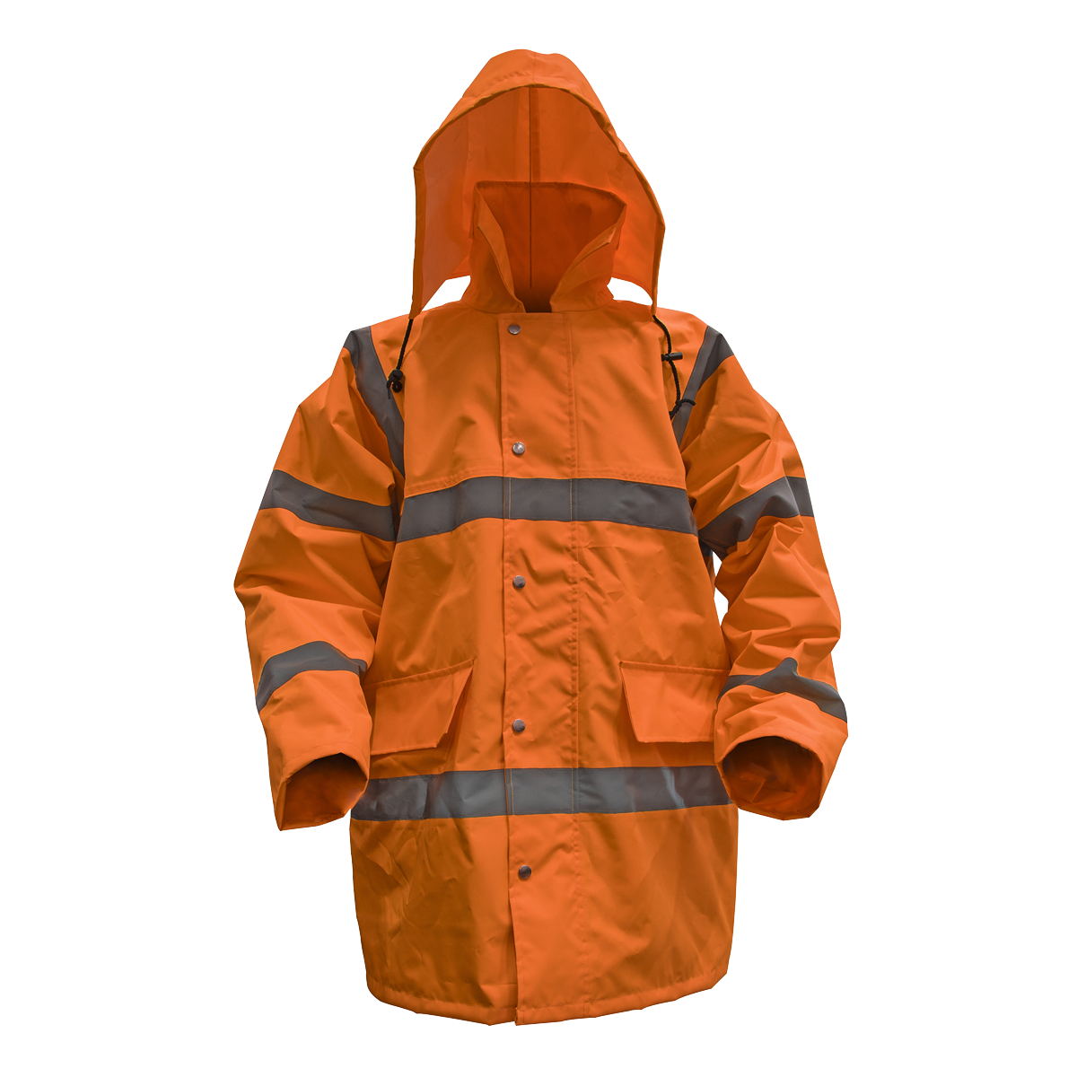 Worksafe 806XLO Worksafe® Hi-Vis Orange Jacket with Quilted Lining - X-Large