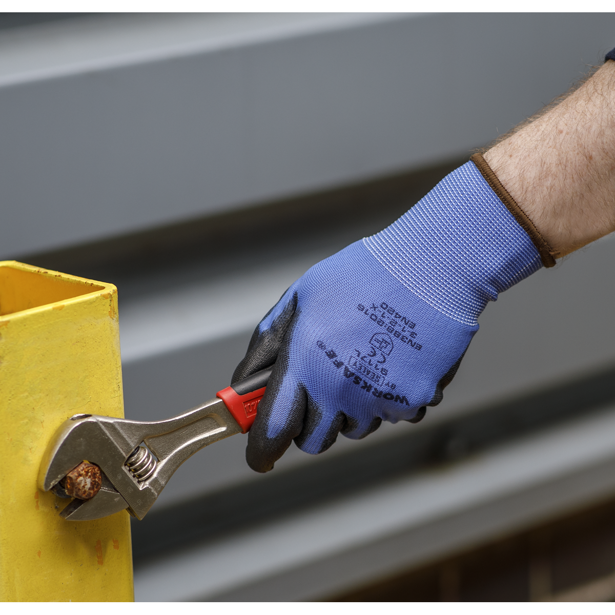 Worksafe 9117L Worksafe® Lightweight Precision Grip Gloves, Large - Pair