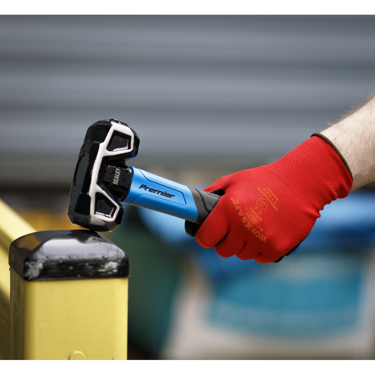 Worksafe 9125L Worksafe® Nitrile Foam Gloves, Large - Pair