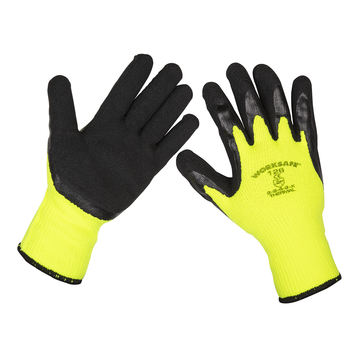 Worksafe 9126/12 Worksafe® Thermal Super Grip Gloves, Large - Pack of 12 Pairs
