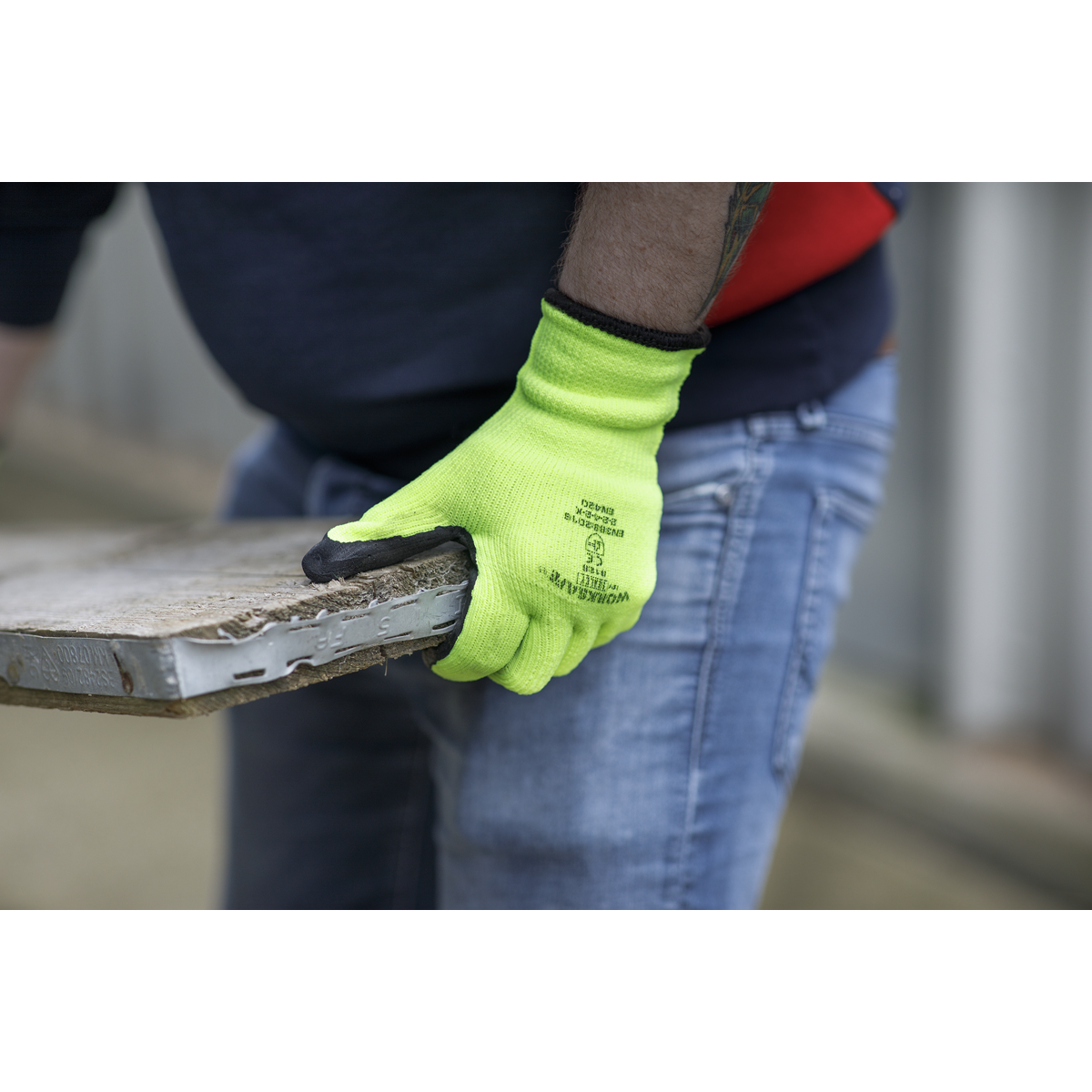 Worksafe 9126 Worksafe® Thermal Super Grip Gloves, Large - Pair
