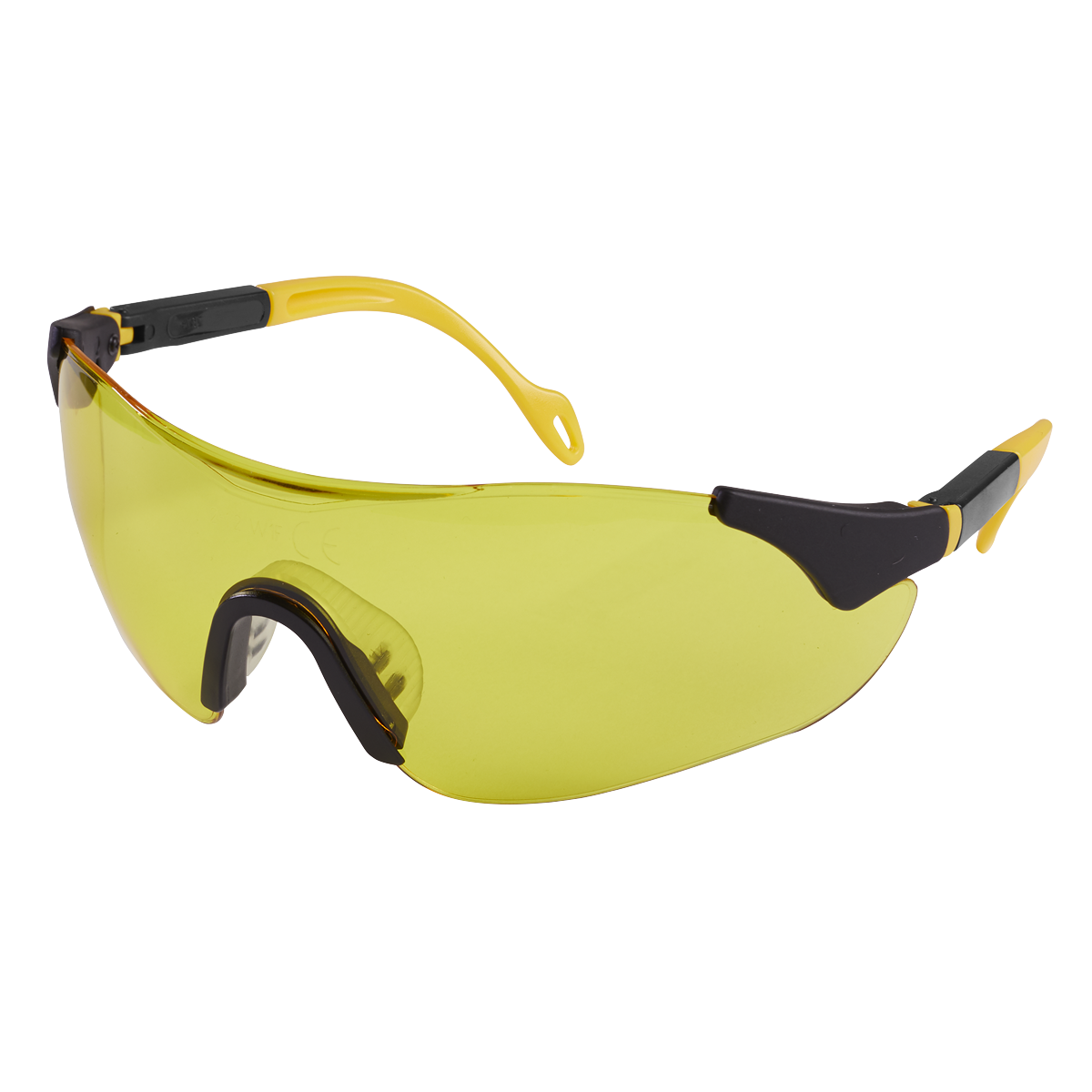 Worksafe 9212 Worksafe® Sports Style High-Vision Safety Glasses with Adjustable Arms
