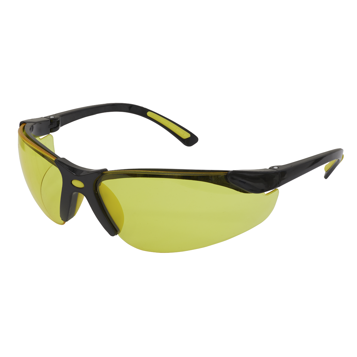 Worksafe 9215 Worksafe® Zante Style Amber Lens Safety Glasses with Flexi Arms