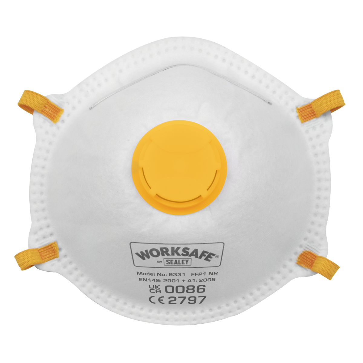 Worksafe 9331/10 Worksafe® FFP1 Valved Cup Mask - Pack of 10