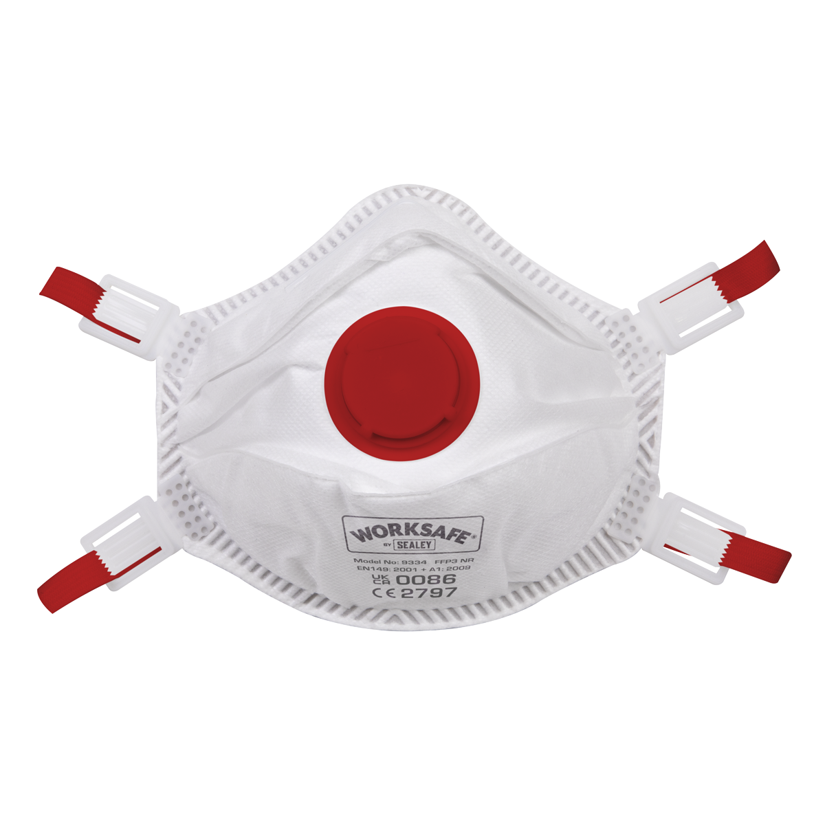 Worksafe 9334/10 Worksafe® FFP3 Valved Cup Mask - Pack of 10