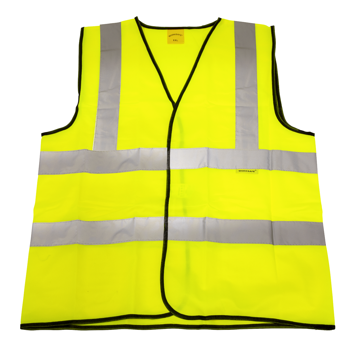 Worksafe 9804XXL Worksafe® Hi-Vis Yellow Waistcoat - XX-Large