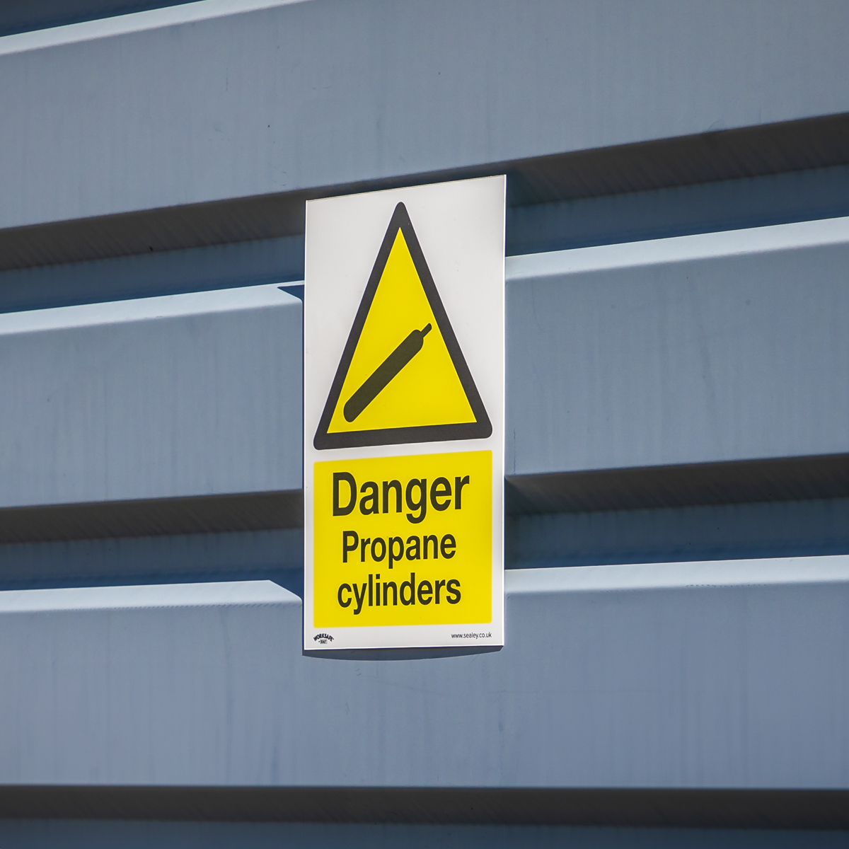 Worksafe SS62P1 Worksafe® Danger Propane Cylinders Safety Sign - Rigid Plastic