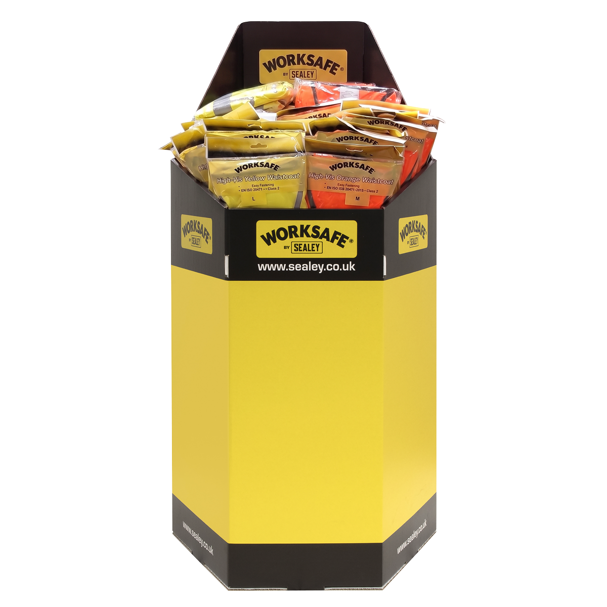 Worksafe WDBHV1 Worksafe® Dump Bin - Hi-Vis Waistcoats