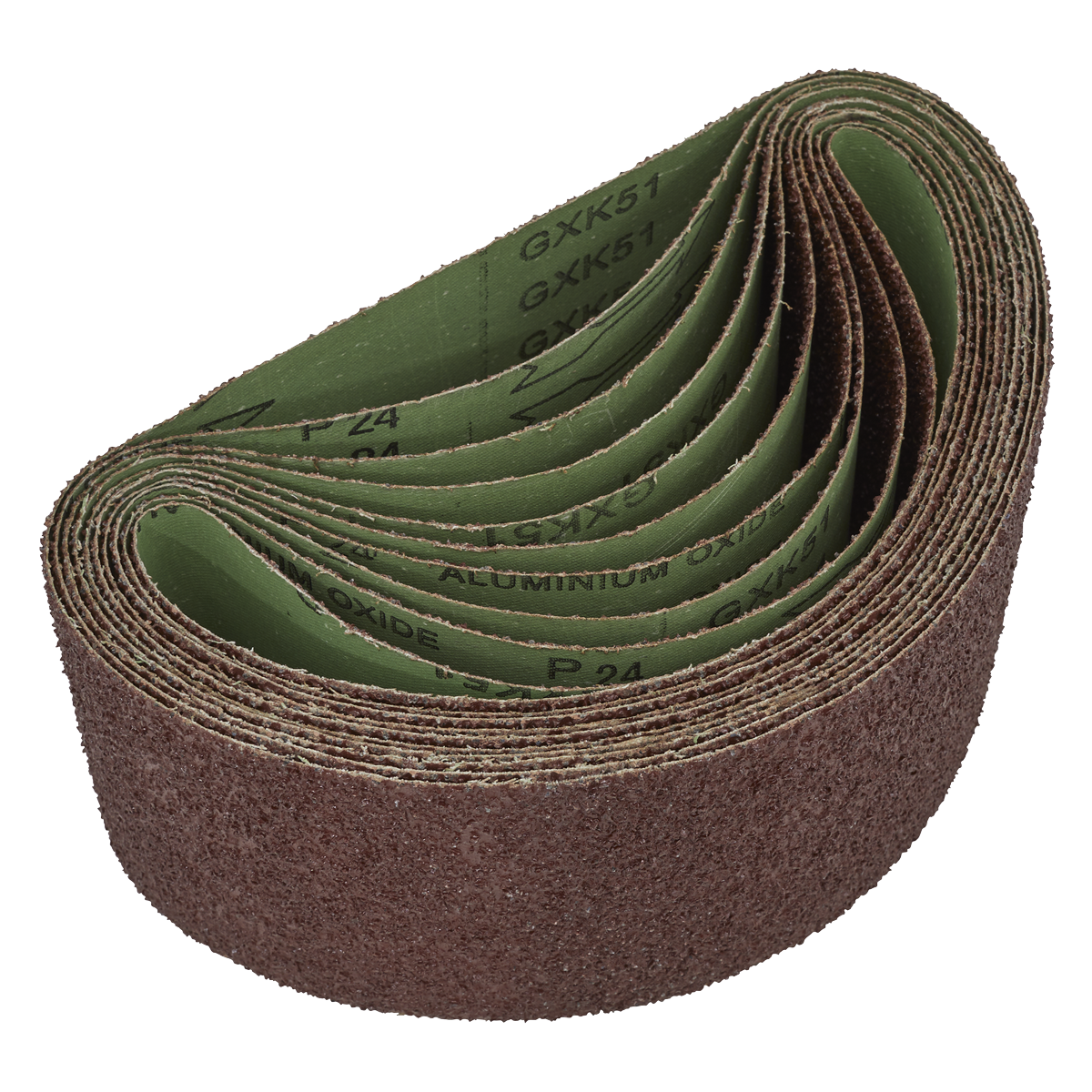 Worksafe WSB61245 Worksafe® 100 x 610mm Sanding Belt 24Grit - Pack of 5