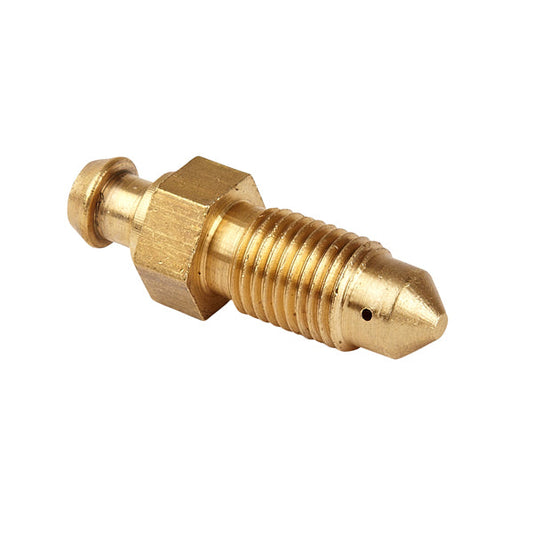 Automec HBS002 Brass Bleed Screw 3/8 x 24 UNF Length 1.317