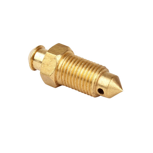 Automec HBS008 Brass Bleed Screw 3/8 x 24 UNF Triumph 1.215"