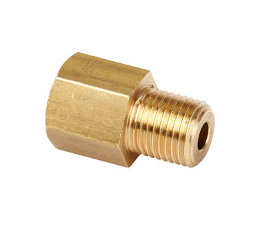 Automec HU101A Brass Adaptor Male M10 x 1mm - Female 1/8 NPT