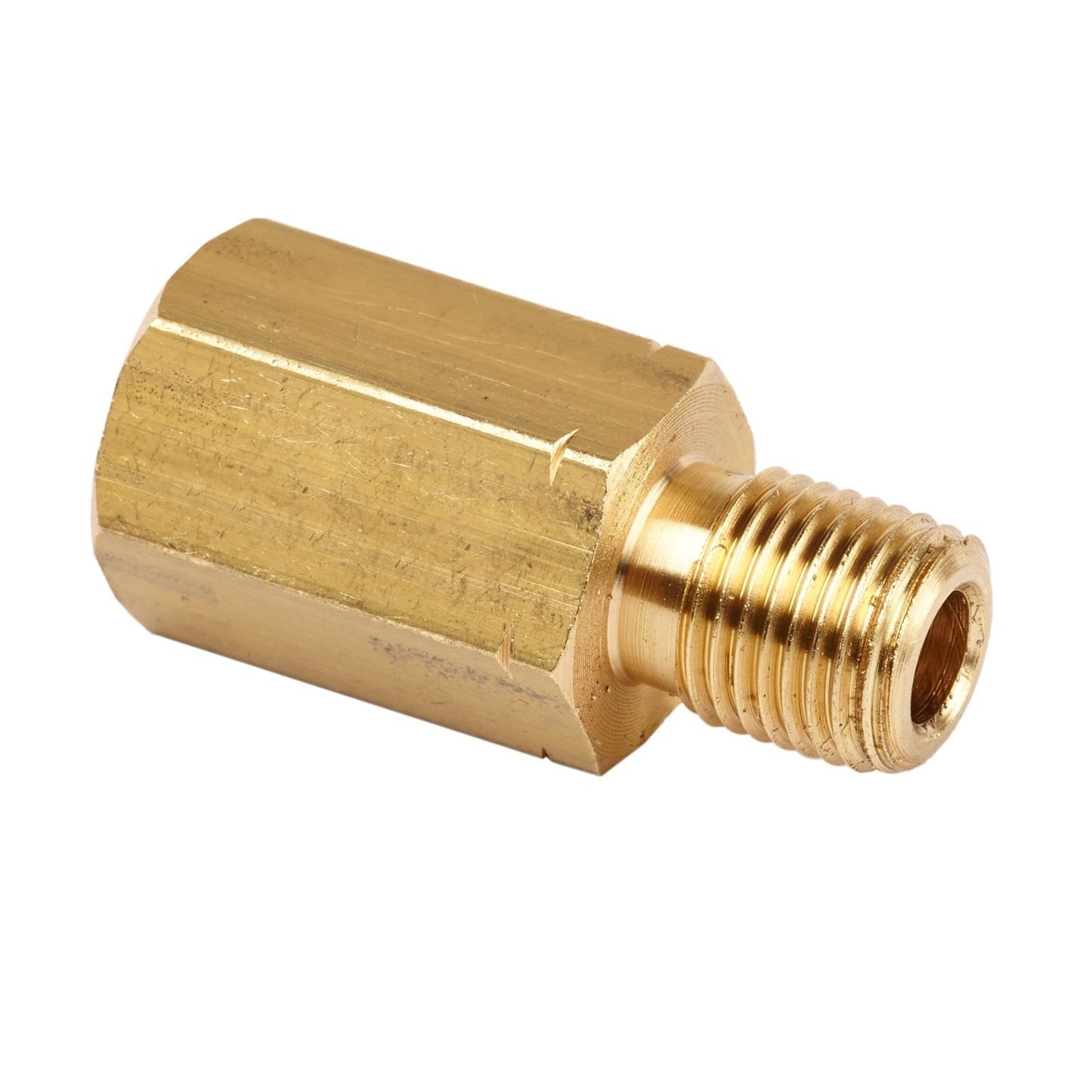 Automec HU155 Brass Adaptor M10 x 1mm male - 3/8 x 24UNF female