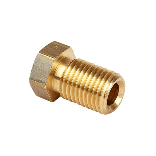 Automec HU1B Brass Union Male 3/8 x 24 UNF No Lead 3/16" pipe