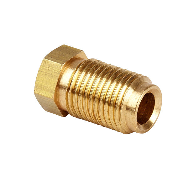 Automec HU24B Brass Union Male 1/2 x 20 UNF 1/4 pipe