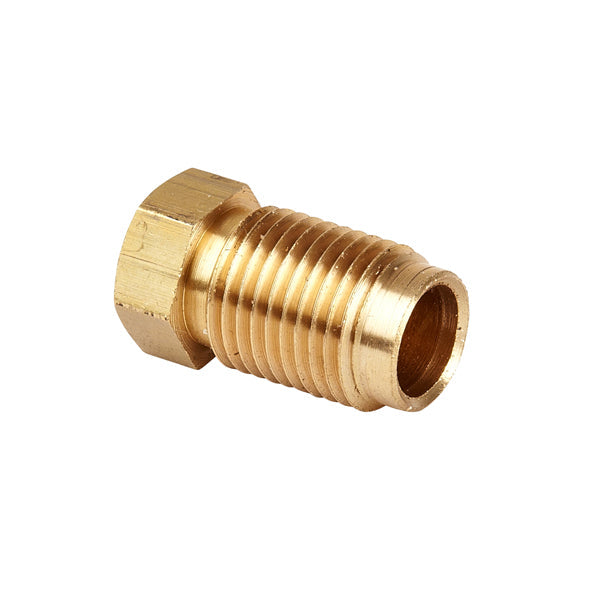 Automec HU24 Brass Union Male 1/2 x 20 UNF 5/16" pipe