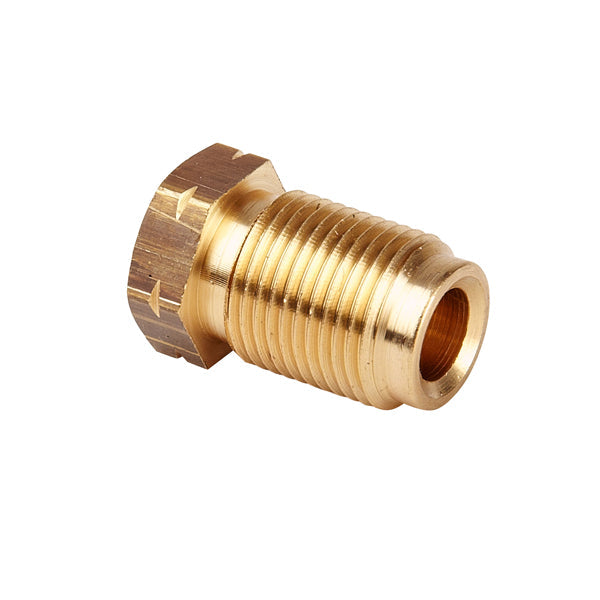 Automec HU27 Brass Union Male M12 x 1mm 6mm pipe